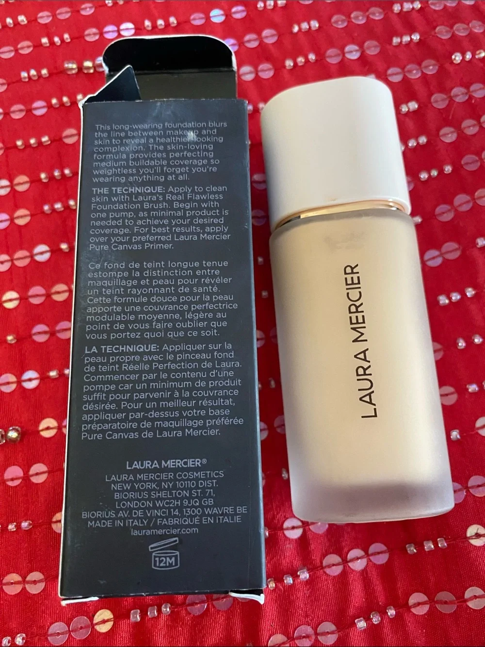 Laura Mercier Real Flawless Weightless Foundation In Cashmere new Not Returnable